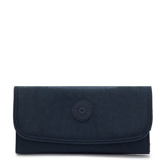 Kipling Money Land Snap Portefeuille Blauw | NL 1424RV